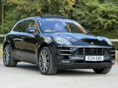 Used Porsche Macan Turbo 400 HP (294 kW) 2014 Black SUV