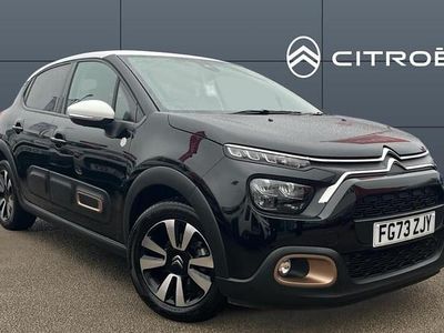 Used Citroën C3 PureTech 83 HP (61 kW) 2023 Black Hatchback