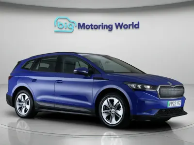 Used Skoda Enyaq iV ecoSuite 150 kW (204 HP) 2022 Blue SUV