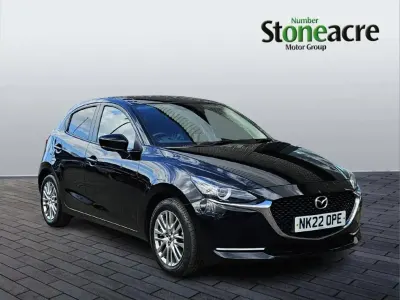 Usado Mazda 2 Inclusive 88 CV (64 kW) 2022 Negro Utilitario