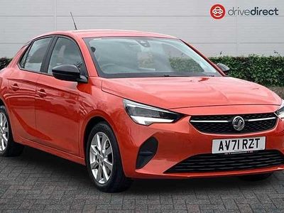 Used Vauxhall Corsa S 101 HP (74 kW) 2021 Orange Hatchback