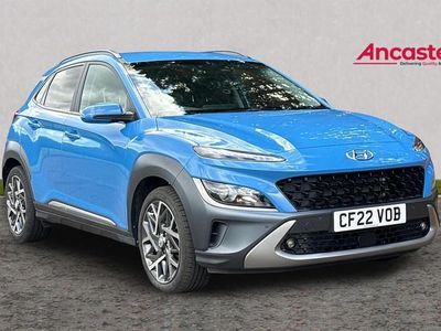 Blue Used 2022 Hyundai Kona Premium SUV | £15,999 (Good price)