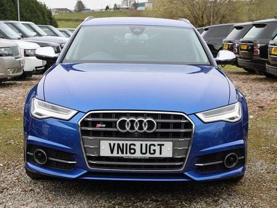 Used Audi S6 Design 450 HP (330 kW) 2016 Blue Estate