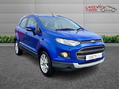 Used Ford Ecosport Titanium 112 HP (82 kW) 2017 Blue SUV