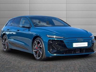 Malpelo blue Used 2025 Audi A6 e-tron Comfort Estate | £62,995 (Expensive)