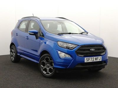 Blue Used 2023 Ford Ecosport ST-Line SUV | £13,498 (Fair price)