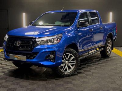 Used Toyota HiLux 150 HP (110 kW) 2019 Blue Pickup