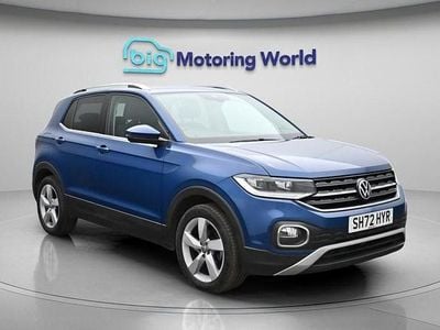 Used VW T-Cross SEL 110 HP (80 kW) 2023 Blue SUV