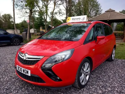 Used Vauxhall Zafira Tourer SRi 2016 Red MPV