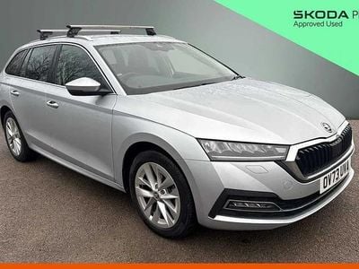 Brilliant silver metallic Used 2023 Skoda Octavia SE L Estate | £17,700 (Fair price)