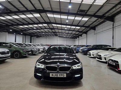 Begagnad BMW 530e M Sport 2018 Svart Sedan