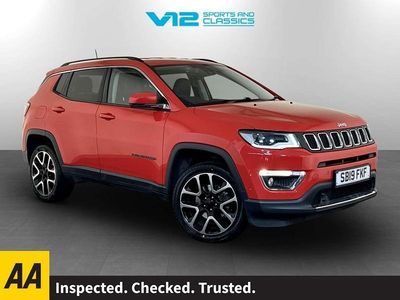 Red Used 2019 Jeep Compass Limited SUV | £12,595 (Fair price)