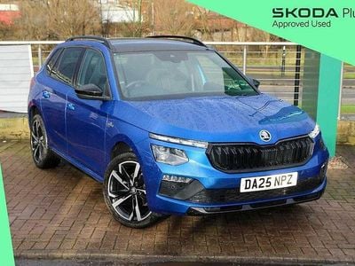 Used Skoda Kamiq Monte Carlo 113 HP (83 kW) 2025 Race blue metallic SUV