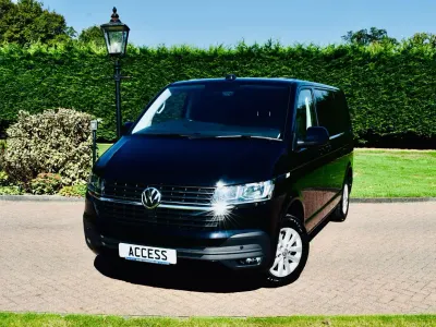 Used VW T6.1 Highline 148 HP (108 kW) 2023 Black Van