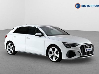 Used Audi A3 S-Line 2020 White Sedan