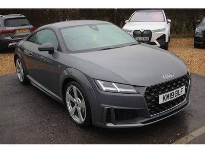 Used Audi TT S-Line 245 HP (180 kW) 2019 Grey Coupe
