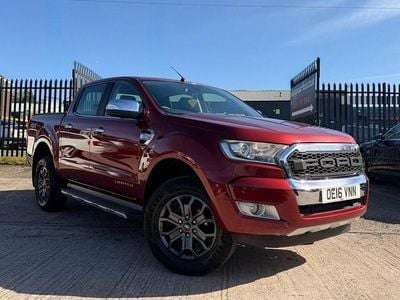 Used Ford Ranger Limited 160 HP (117 kW) 2016 Red Pickup