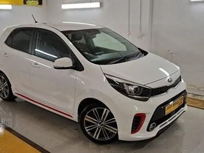 Used Kia Picanto GT-Line 83 HP (61 kW) 2017 White Hatchback