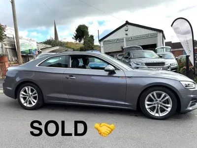 Begagnad Audi A5 Sport 190 HK (139 kW) 2018 Grå Sportkupé
