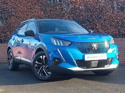 Blue Used 2022 Peugeot e-2008 GTi SUV | £14,998 (Fair price)
