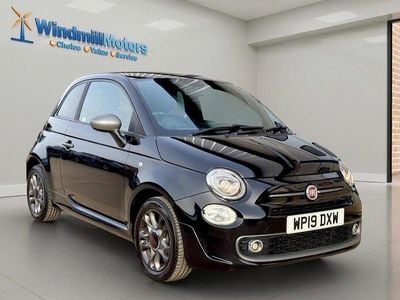 Used Fiat 500 S 69 HP (50 kW) 2019 Black Hatchback