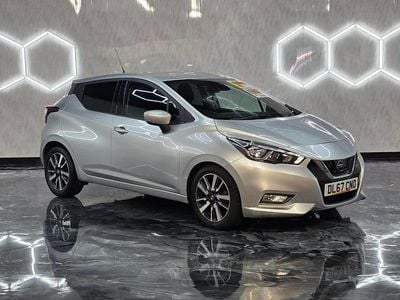 Silver Used 2017 Nissan Micra N-Connecta Hatchback | £5,995 (Good price)