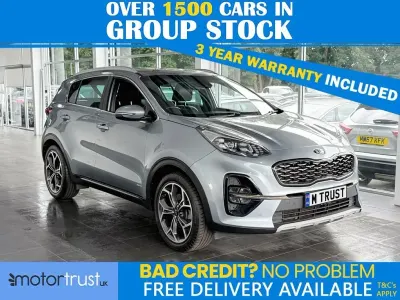 Used Kia Sportage GT-Line 136 HP (100 kW) 2021 Silver SUV