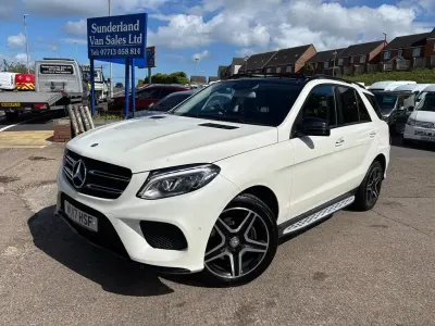 Used Mercedes GLE250 AMG line 204 HP (150 kW) 2017 White SUV
