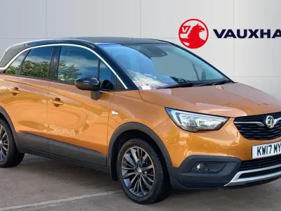 Used Vauxhall Crossland X Elite 99 HP (72 kW) 2017 Red SUV