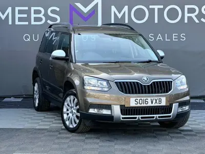 Used Skoda Yeti SE 110 HP (80 kW) 2016 Brown SUV