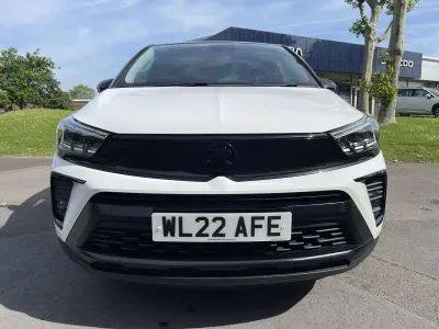 Used Vauxhall Crossland GS Line 108 HP (79 kW) 2022 White SUV