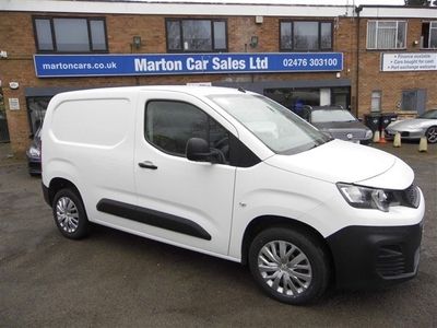 used Peugeot Partner 1.5 BlueHDi 1000 Professional Premium Standard Panel Van SWB Euro 6 5dr