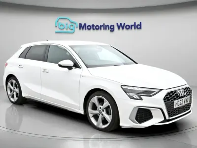 Used Audi A3 S-Line 110 HP (80 kW) 2022 White Sedan