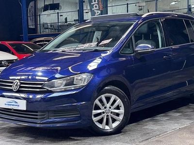 Used VW Touran Family 115 HP (84 kW) 2017 Blue MPV