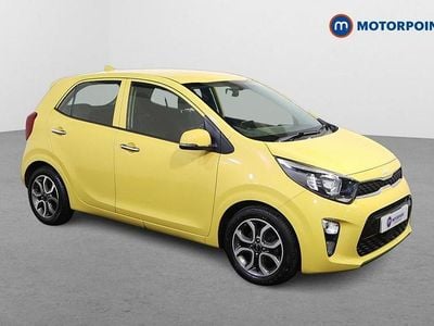 Used Kia Picanto 2021 Yellow Hatchback