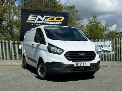 Used Ford Transit Custom 130 HP (95 kW) 2021 White Van