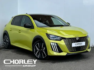 New Peugeot 208 GT 145 HP (106 kW) 2025 Yellow Hatchback