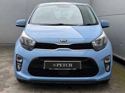 Used Kia Picanto 83 HP (61 kW) 2020 Blue Hatchback