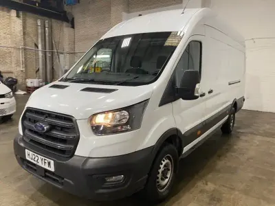 Used Ford Transit 130 HP (95 kW) 2022 White Van