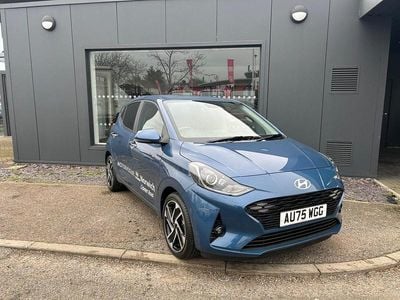 New Hyundai i10 Premium 79 HP (58 kW) 2025 Vibrant blue Hatchback