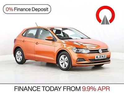 Used VW Polo SE 80 HP (58 kW) 2020 Orange Hatchback