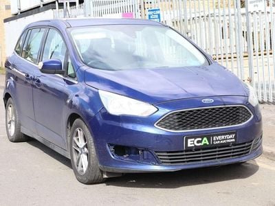 Used Ford Grand C-Max Zetec 120 HP (88 kW) 2015 Blue MPV