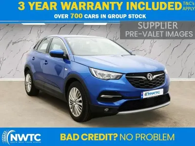 Gebraucht Vauxhall Grandland X Business Edition 130 PS (95 kW) 2020 Blau SUV