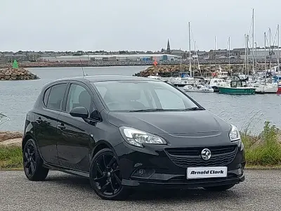 Used Vauxhall Corsa SRi 90 HP (66 kW) 2019 Black Hatchback