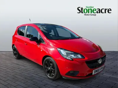 Used Vauxhall Corsa 73 HP (53 kW) 2019 Red Hatchback