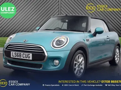 Usado Mini Cooper Cabriolet 136 CV (100 kW) 2018 Azul Descapotable