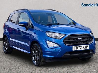 Used Ford Ecosport ST-Line 125 HP (91 kW) 2022 Desert island blue (premium paint) SUV