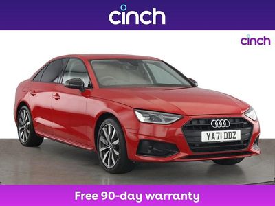 Red Used 2022 Audi A4 Sport Sedan | £21,629 (Good price)