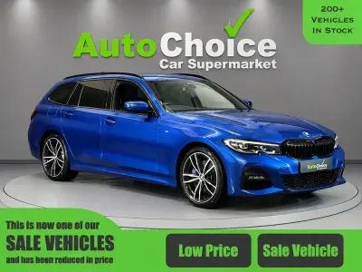 Begagnad BMW 320 M Sport 190 HK (139 kW) 2020 Blå Kombi