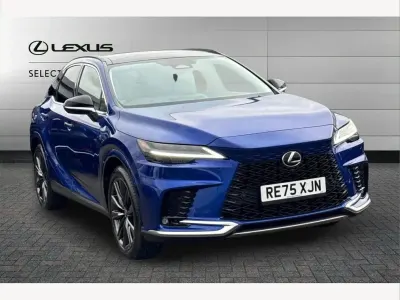 Used Lexus RX450h+ Sport Design Packet 309 HP (227 kW) 2025 Azure blue SUV
